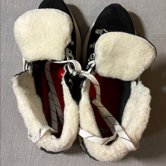 Sorel Black and White Ankle Boots - Picture 7 of 7